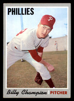 1970 Topps Base Set #149 Billy Champion