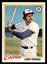 1978 Topps Base Set #294 Larry Parrish