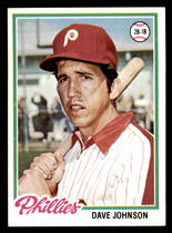 1978 Topps Base Set #317 Dave Johnson