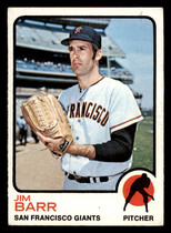 1973 Topps Base Set #387 Jim Barr