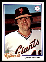 1978 Topps Base Set #561 Charlie Williams