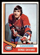 1974 Topps Base Set #53 Serge Savard
