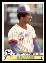 1979 Topps Base Set #344 Jerry Royster