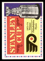 1974 Topps Base Set #250 Philadelphia Flyers