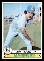 1979 Topps Base Set #103 Jim Todd
