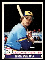 1979 Topps Base Set #154 Jim Gantner