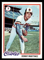1978 Topps Base Set #119 Dennis Martinez