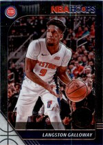 2019 Panini NBA Hoops Premium Stock #56 Langston Galloway