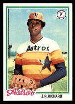 1978 Topps Base Set #470 J.R. Richard