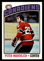 1976 Topps Base Set #15 Peter Mahovlich
