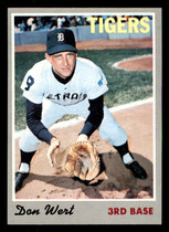 1970 Topps Base Set #33 Don Wert