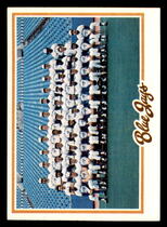 1978 Topps Base Set #626 Blue Jays Team