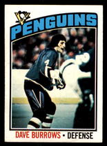 1976 Topps Base Set #83 Dave Burrows