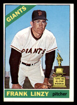 1966 Topps Base Set #78 Frank Linzy