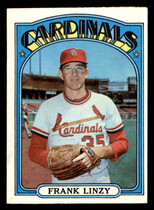 1972 Topps Base Set #243 Frank Linzy