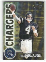 2000 Finest Base Set #63 Jim Harbaugh