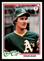 1978 Topps Base Set #353 Doug Bair