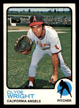 1973 Topps Base Set #373 Clyde Wright