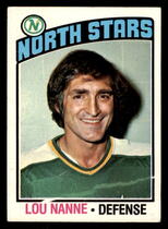 1976 Topps Base Set #173 Lou Nanne