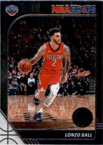2019 Panini NBA Hoops Premium Stock #116 Lonzo Ball