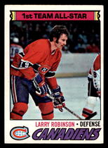 1977 Topps Base Set #30 Larry Robinson