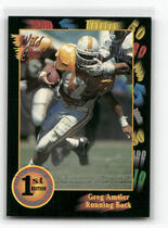 1991 Wild Card Draft #16 Greg Amsler