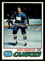 1977 Topps Base Set #46 Derek Sanderson