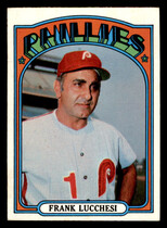 1972 Topps Base Set #188 Frank Lucchesi