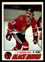 1977 Topps Base Set #156 J.P. Bordeleau