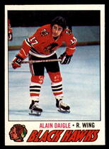 1977 Topps Base Set #208 Alain Daigle