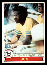 1979 Topps Base Set #295 Mitchell Page