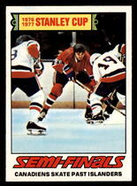 1977 Topps Base Set #262 Semi-Finals