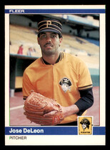 1984 Fleer Base Set #248 Jose DeLeon