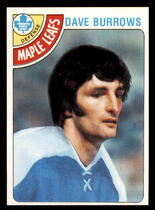 1978 Topps Base Set #254 Dave Burrows