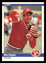 1984 Fleer Base Set #470 Ben Hayes