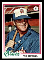 1978 Topps Base Set #527 Vic Correll