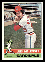 1976 Topps Base Set #399 Luis Melendez