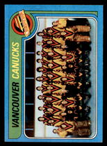 1979 Topps Base Set #259 Canucks Team