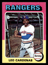 1975 Topps Base Set #518 Leo Cardenas