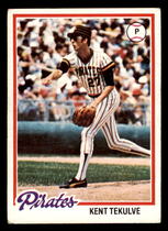 1978 Topps Base Set #84 Kent Tekulve