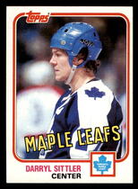 1981 Topps Base Set #36 Darryl Sittler