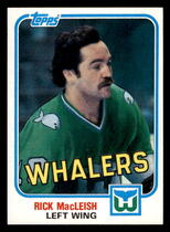 1981 Topps Base Set #E108 Rick Macleish