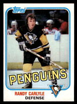 1981 Topps Base Set #E112 Randy Carlyle