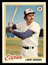 1978 Topps Base Set #294 Larry Parrish