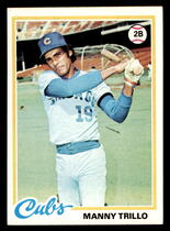 1978 Topps Base Set #123 Manny Trillo