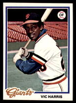 1978 Topps Base Set #436 Vic Harris
