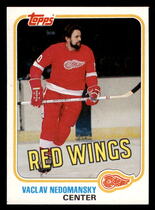 1981 Topps Base Set #W94 Vaclav Nedomansky