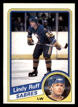 1984 Topps Base Set #23 Lindy Ruff