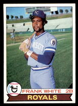 1979 Topps Base Set #439 Frank White