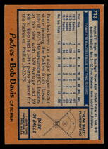 1978 Topps Base Set #714 Mike Anderson